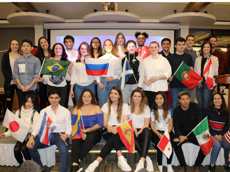 Otero College Students at International Foods Night